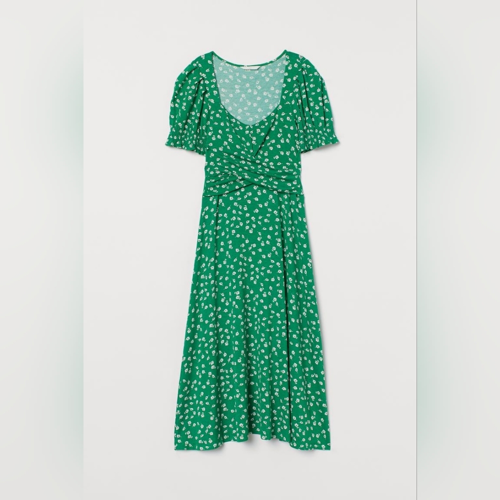 H&M Mama Nursing Midi Dress Maternity